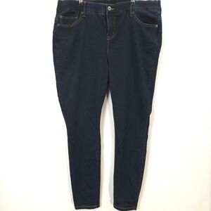 Torrid Bombshell Skinny Jeans Women 18R High Rise Dark Wash Indigo Classic‎